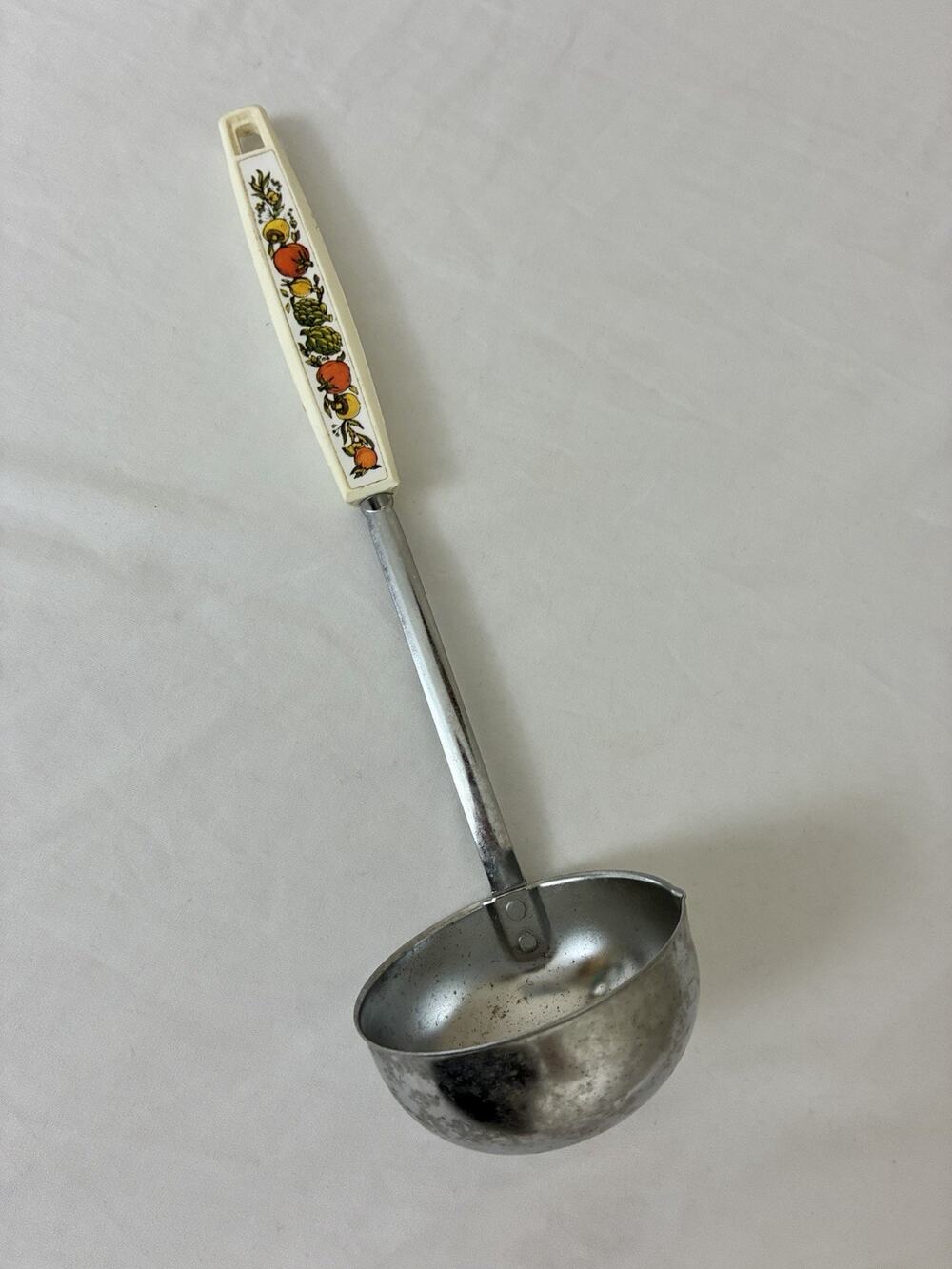 Vintage Ekco "Spice Of Life" Soup Ladle Kitchen Utensils Retro 1970's